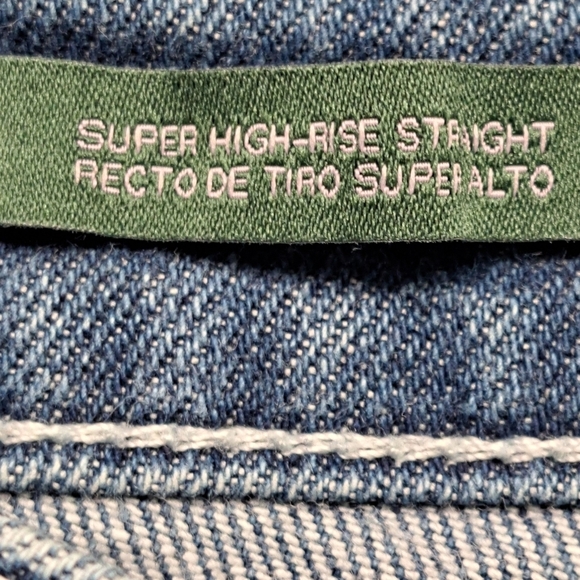 Wild Fable Super High Rise Straight Leg Jeans    Size 12 - Picture 7 of 7